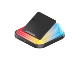 Foldable Wireless Charger with LED Lights