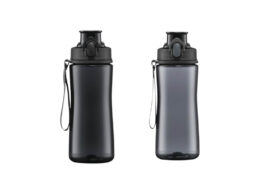 Neon Water Bottle – Black