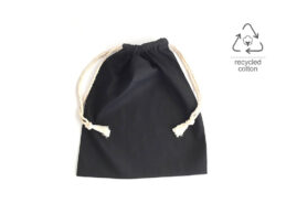 Recycled Cotton Drawstring Bag